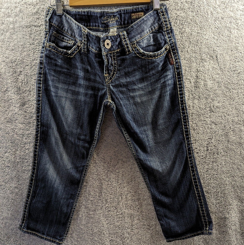 Silver jeans McKenzie Capri jeans size 29